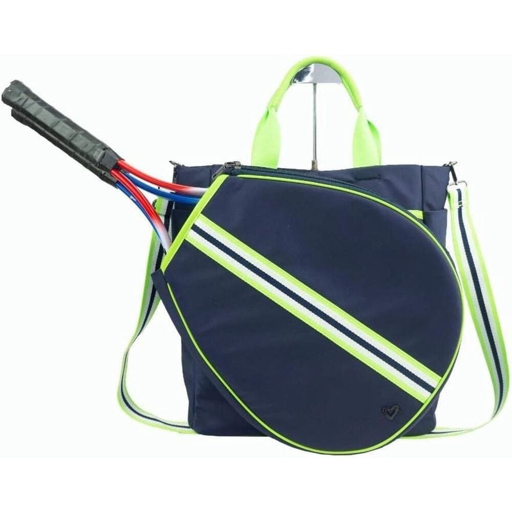 Prenelove Tofino Tennis Bag - Navy Neon, Weatherproof